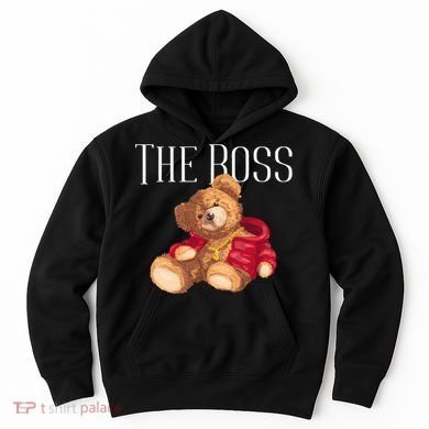 Cool Teddy Bear Dollar Sign Teddy Lover The Boss Bossy Hoodie