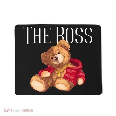 Cool Teddy Bear Dollar Sign Teddy Lover The Boss Bossy Mousepad