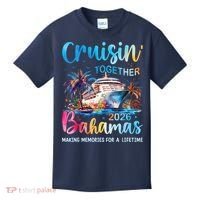 Cruisin Together Bahamas 2026 Making Memories For A Lifetime Kids T-Shirt thumb 0