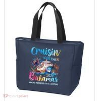 Cruisin Together Bahamas 2026 Making Memories For A Lifetime Tote Bag thumb 3