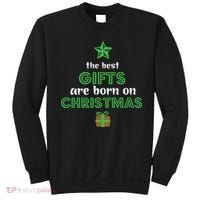 Christmas The Best Gifts Are Bron On Xmas Sweatshirt thumb 0