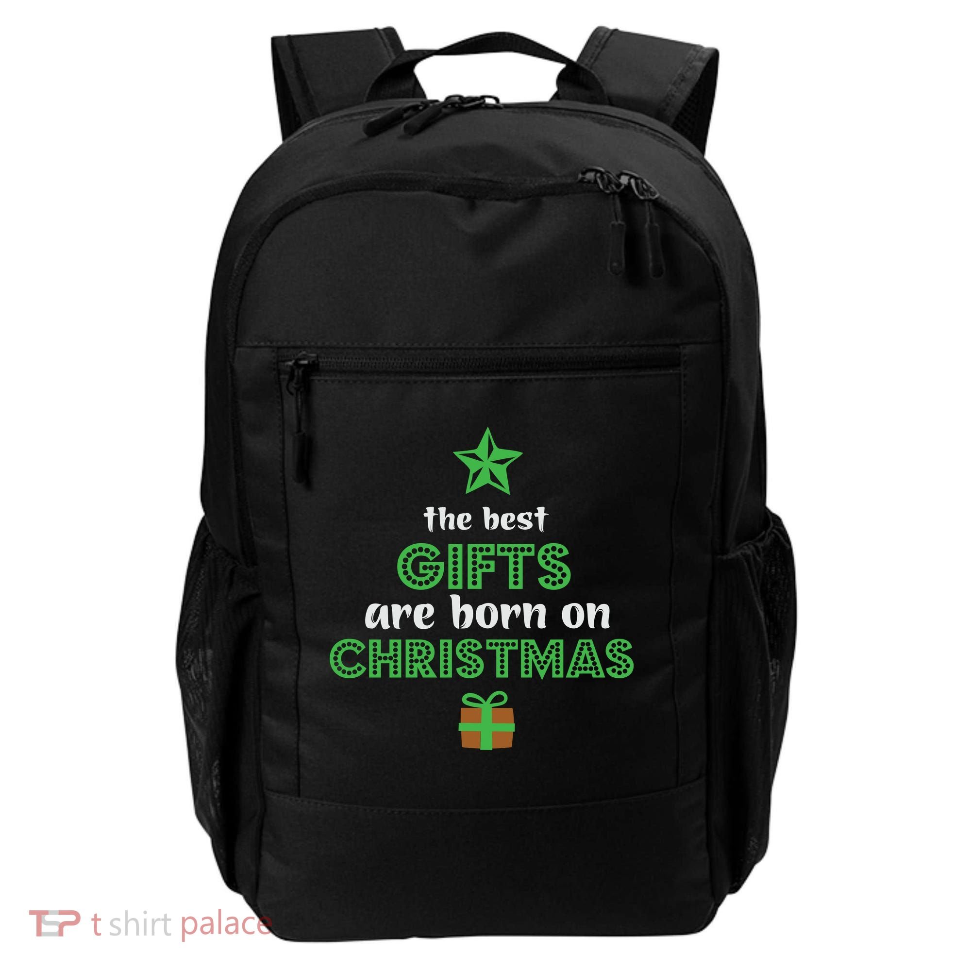 Christmas The Best Gifts Are Bron On Xmas Backpack