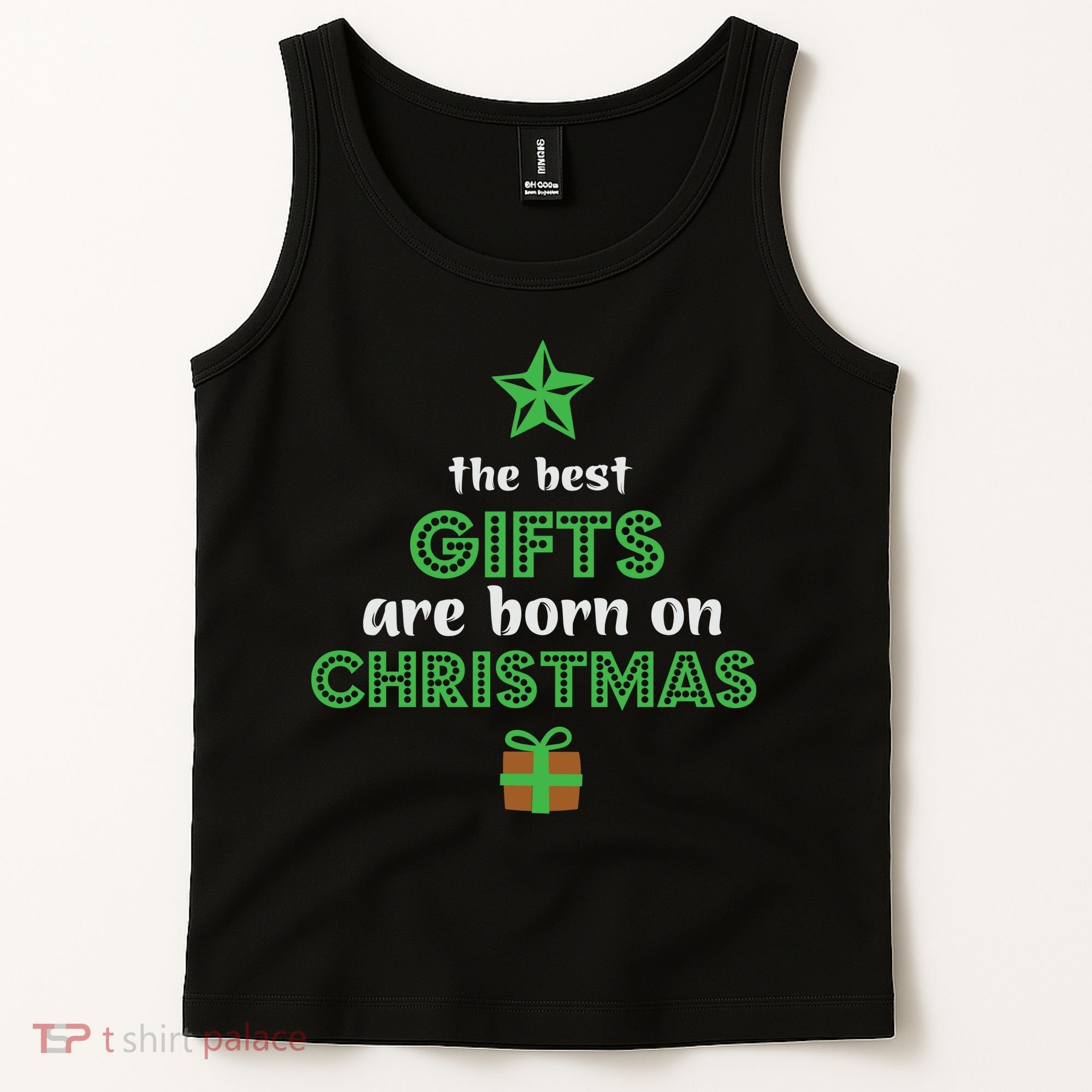 Christmas The Best Gifts Are Bron On Xmas Tank Top