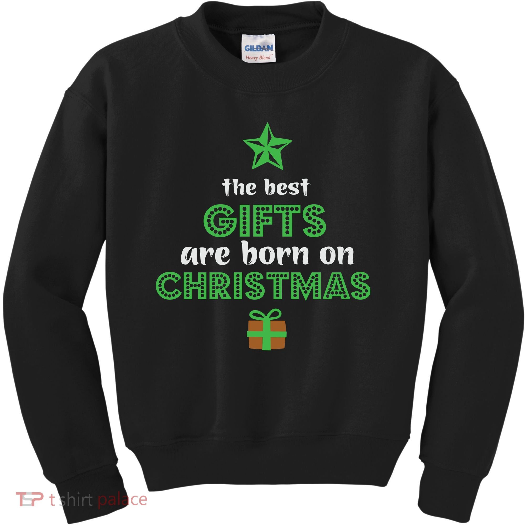 Christmas The Best Gifts Are Bron On Xmas Kids Sweatshirt
