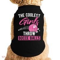 Coolest Throw Bocce Ball Great Gift Doggie Tank thumb 0