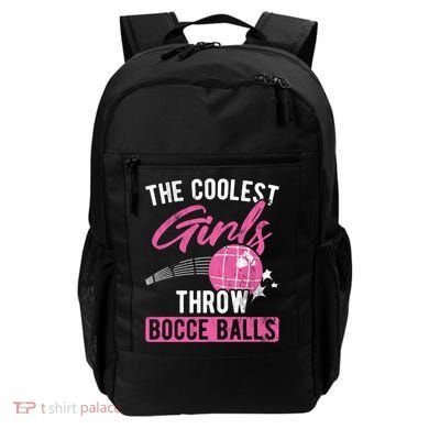Coolest Throw Bocce Ball Great Gift Backpack