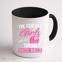 Coolest Throw Bocce Ball Great Gift Coffee Mug thumb 1