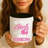 Coolest Throw Bocce Ball Great Gift Coffee Mug thumb 3