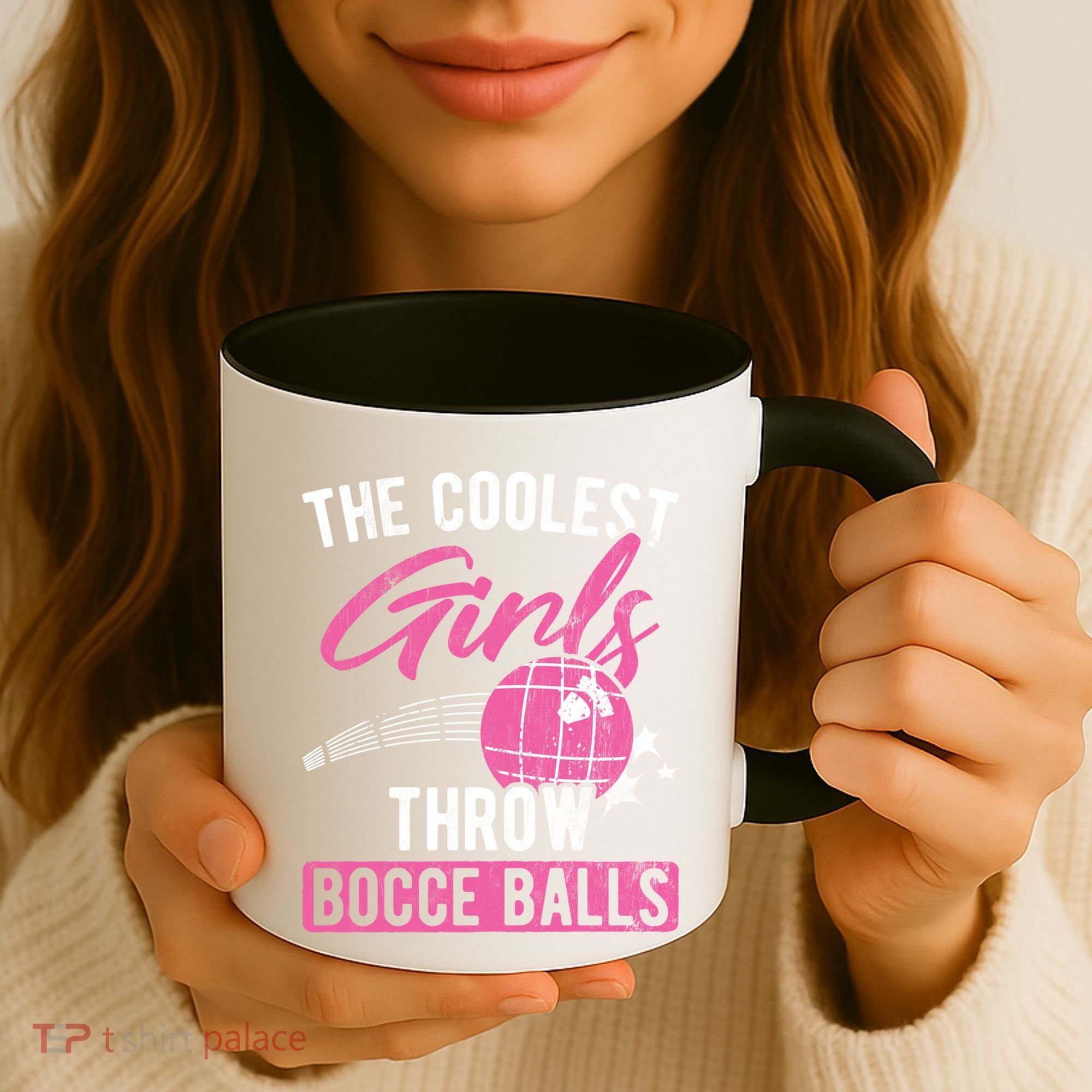 Coolest Throw Bocce Ball Great Gift Coffee Mug