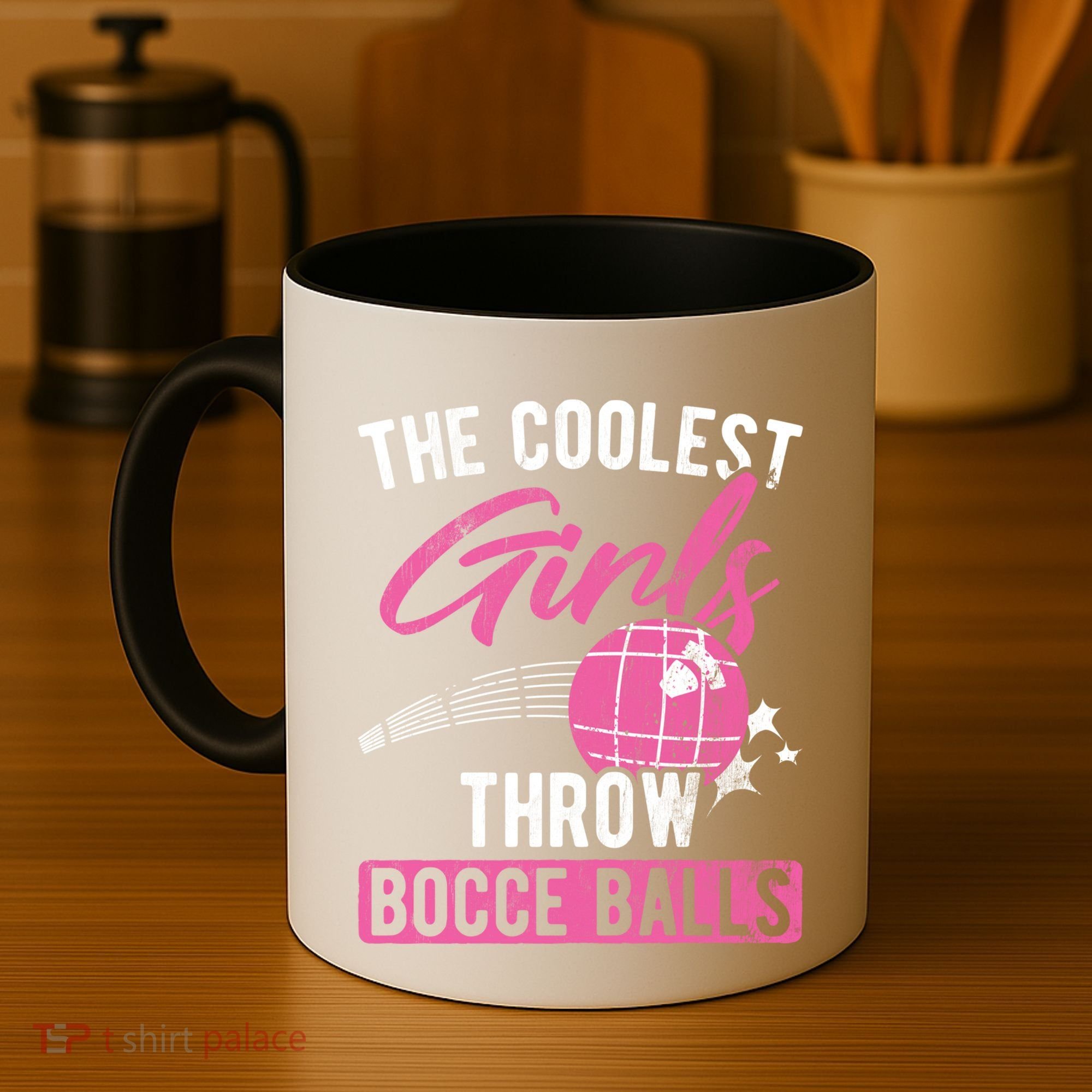 Coolest Throw Bocce Ball Great Gift Coffee Mug