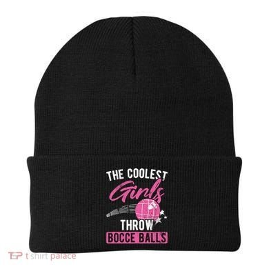 Coolest Throw Bocce Ball Great Gift Beanie