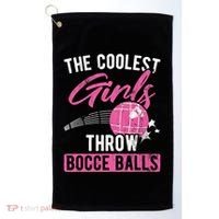 Coolest Throw Bocce Ball Great Gift Golf Towel thumb 0