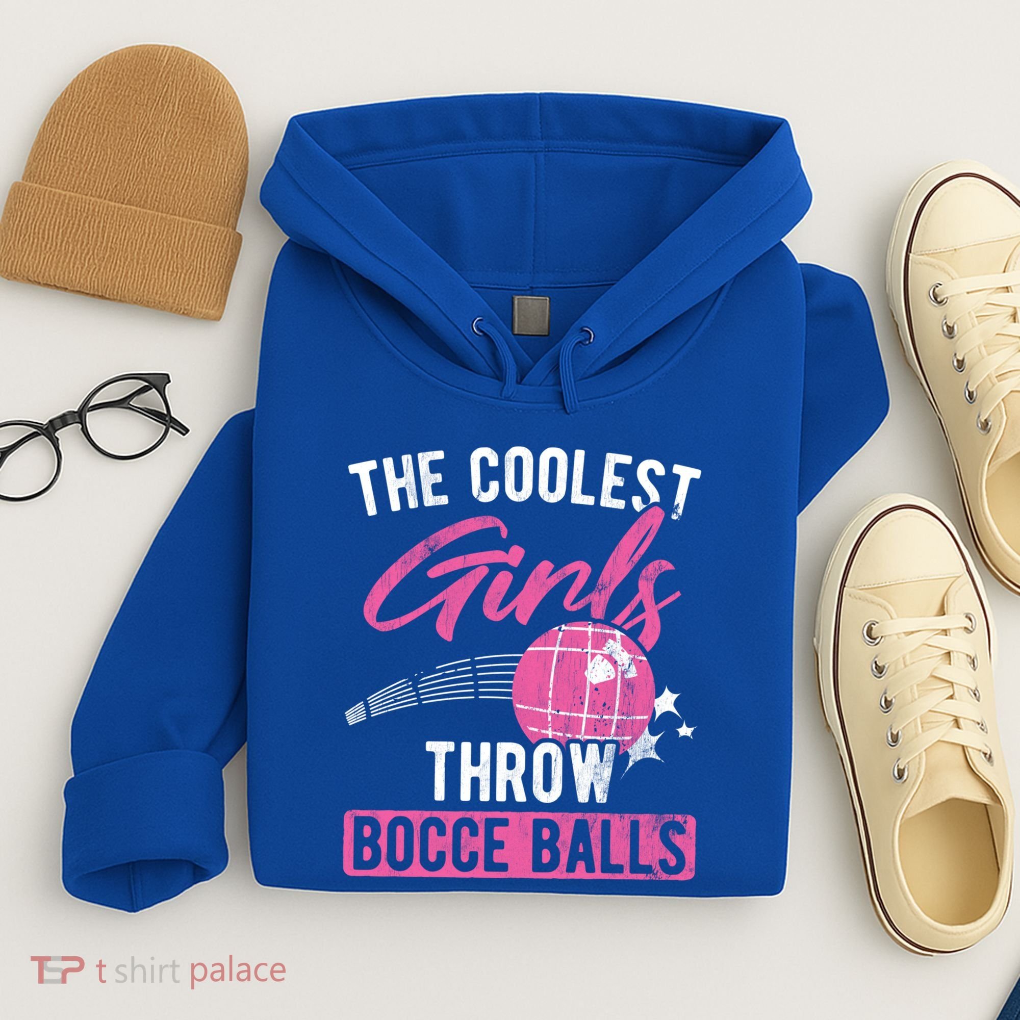 Coolest Throw Bocce Ball Great Gift Hoodie