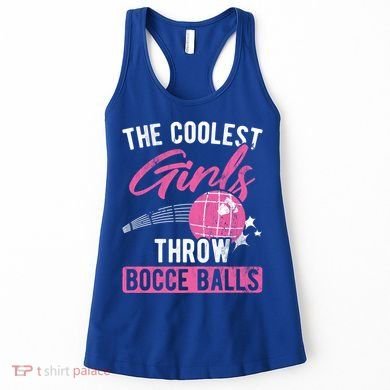 Coolest Throw Bocce Ball Great Gift Women's Tank Top