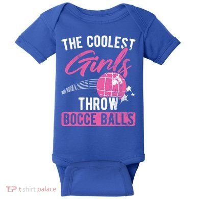 Coolest Throw Bocce Ball Great Gift Baby Bodysuit