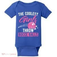 Coolest Throw Bocce Ball Great Gift Baby Bodysuit thumb 0