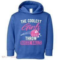 Coolest Throw Bocce Ball Great Gift Toddler Hoodie thumb 0