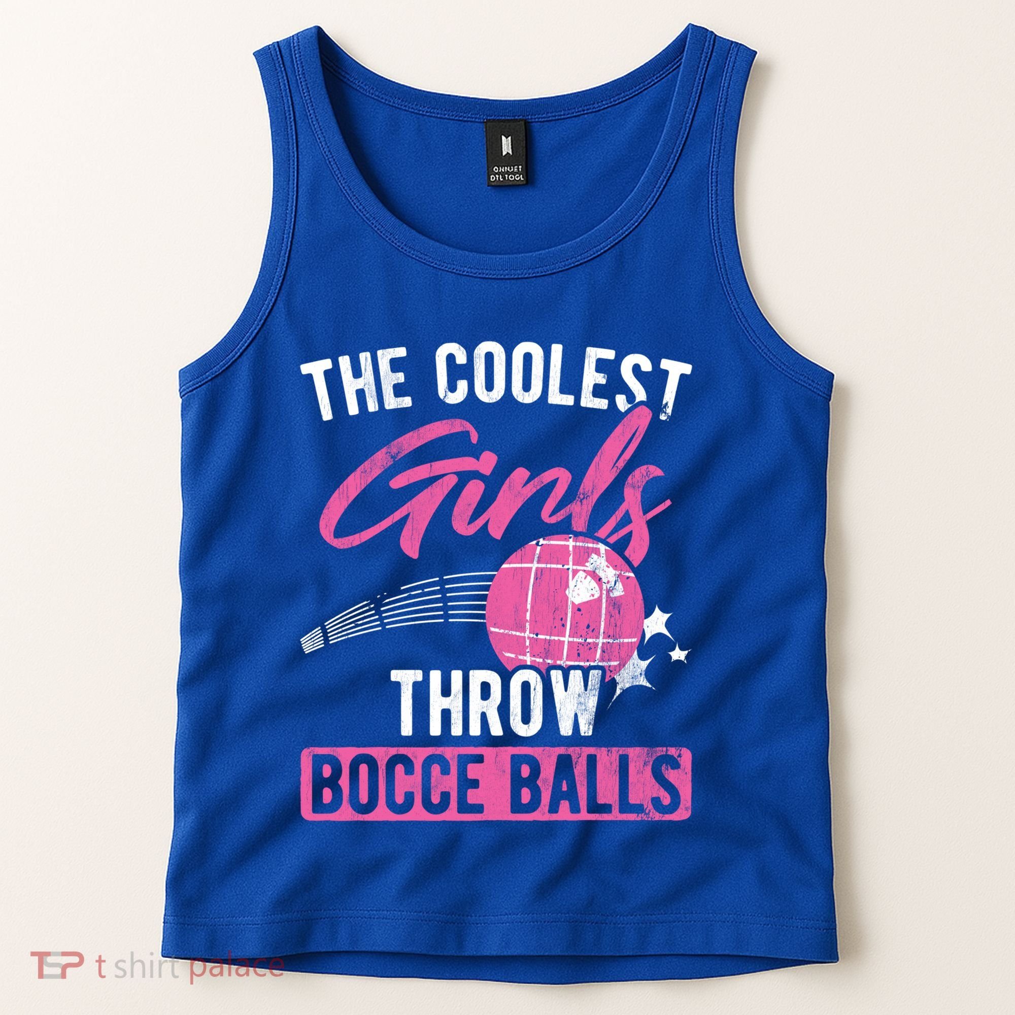 Coolest Throw Bocce Ball Great Gift Tank Top