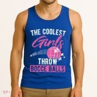 Coolest Throw Bocce Ball Great Gift Tank Top thumb 3