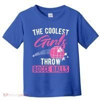 Coolest Throw Bocce Ball Great Gift Toddler T-Shirt thumb 0