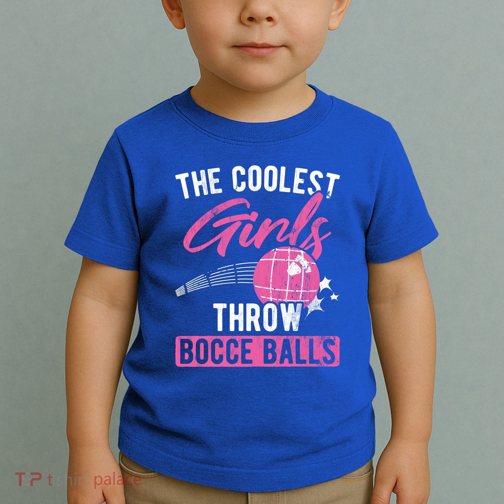Coolest Throw Bocce Ball Great Gift Toddler T-Shirt