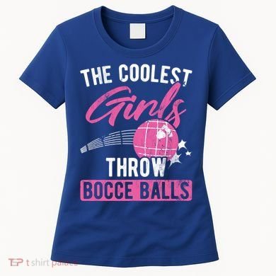 Coolest Throw Bocce Ball Great Gift Women's T-Shirt