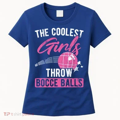 Coolest Throw Bocce Ball Great Gift Women's T-Shirt