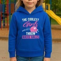 Coolest Throw Bocce Ball Great Gift Kids Hoodie thumb 3