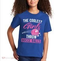 Coolest Throw Bocce Ball Great Gift Kids T-Shirt thumb 2