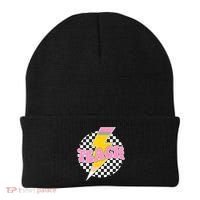 Checkered Teach Back To School Teacher Beanie thumb 0