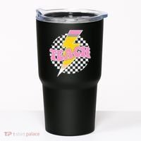 Checkered Teach Back To School Teacher Tumbler thumb 0