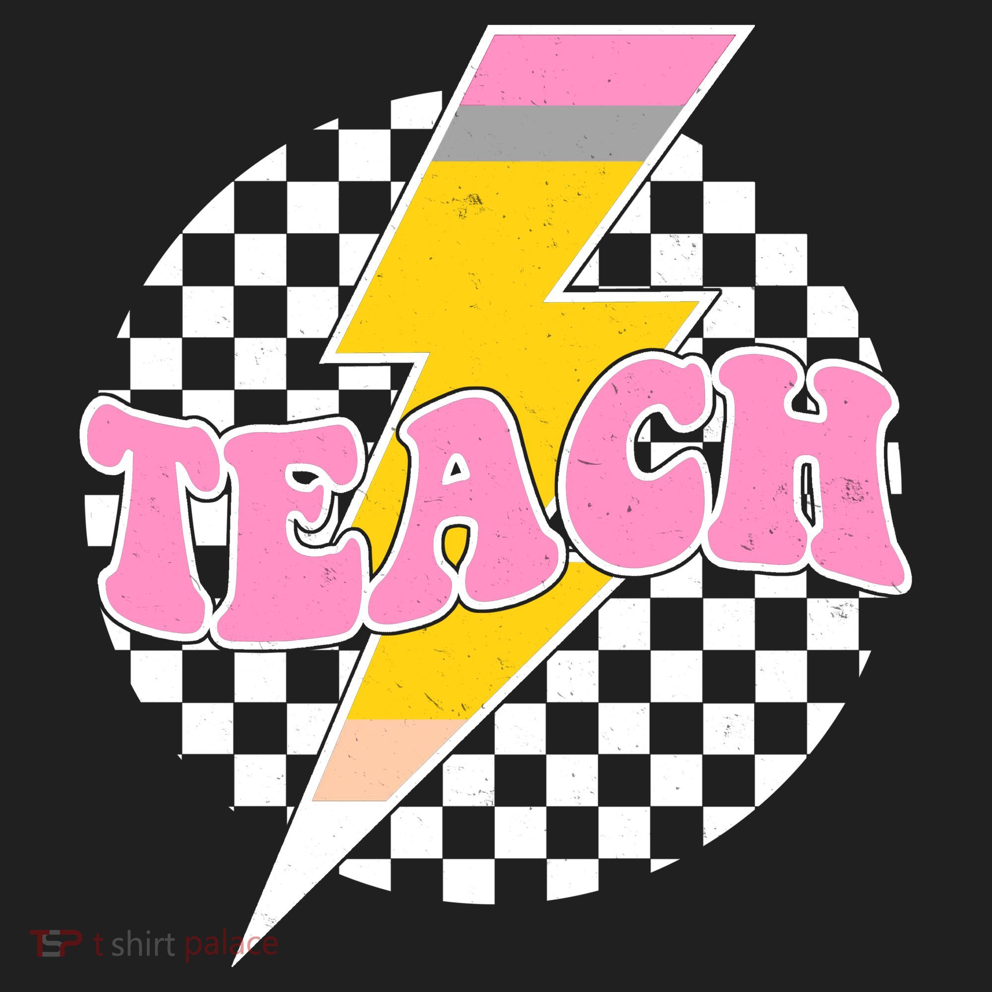 Checkered Teach Back To School Teacher Hat