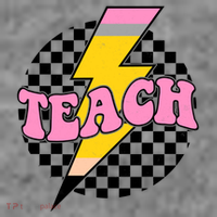 Checkered Teach Back To School Teacher Women's Tank Top thumb 5