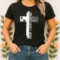 Cornhole Team Bean Bag Player Champ Cross Faith Jesus Women's T-Shirt thumb 2