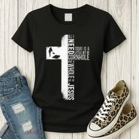 Cornhole Team Bean Bag Player Champ Cross Faith Jesus Women's T-Shirt thumb 3