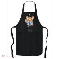 Cute Teddy Bear In Police Uniform Apron thumb 0