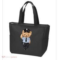 Cute Teddy Bear In Police Uniform Tote Bag thumb 3