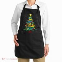 Christmaschristmas Tree Block Tree Block Brick Building Xmas Master Builder Apron thumb 2