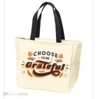 Choose To Be Grateful Pumpkin Tote Bag thumb 3