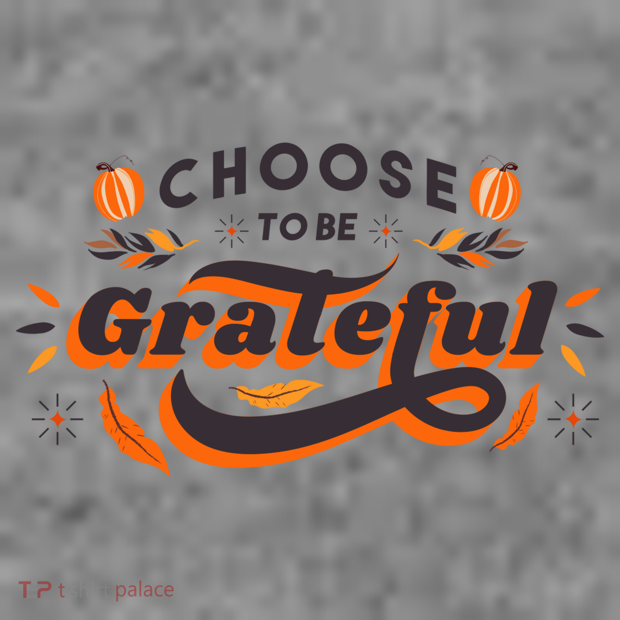 Choose To Be Grateful Pumpkin Toddler Hoodie