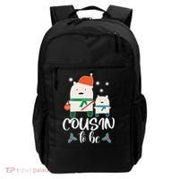 Cousin To Be Polar Bear Christmas Shower Cool Gift Backpack thumb 0
