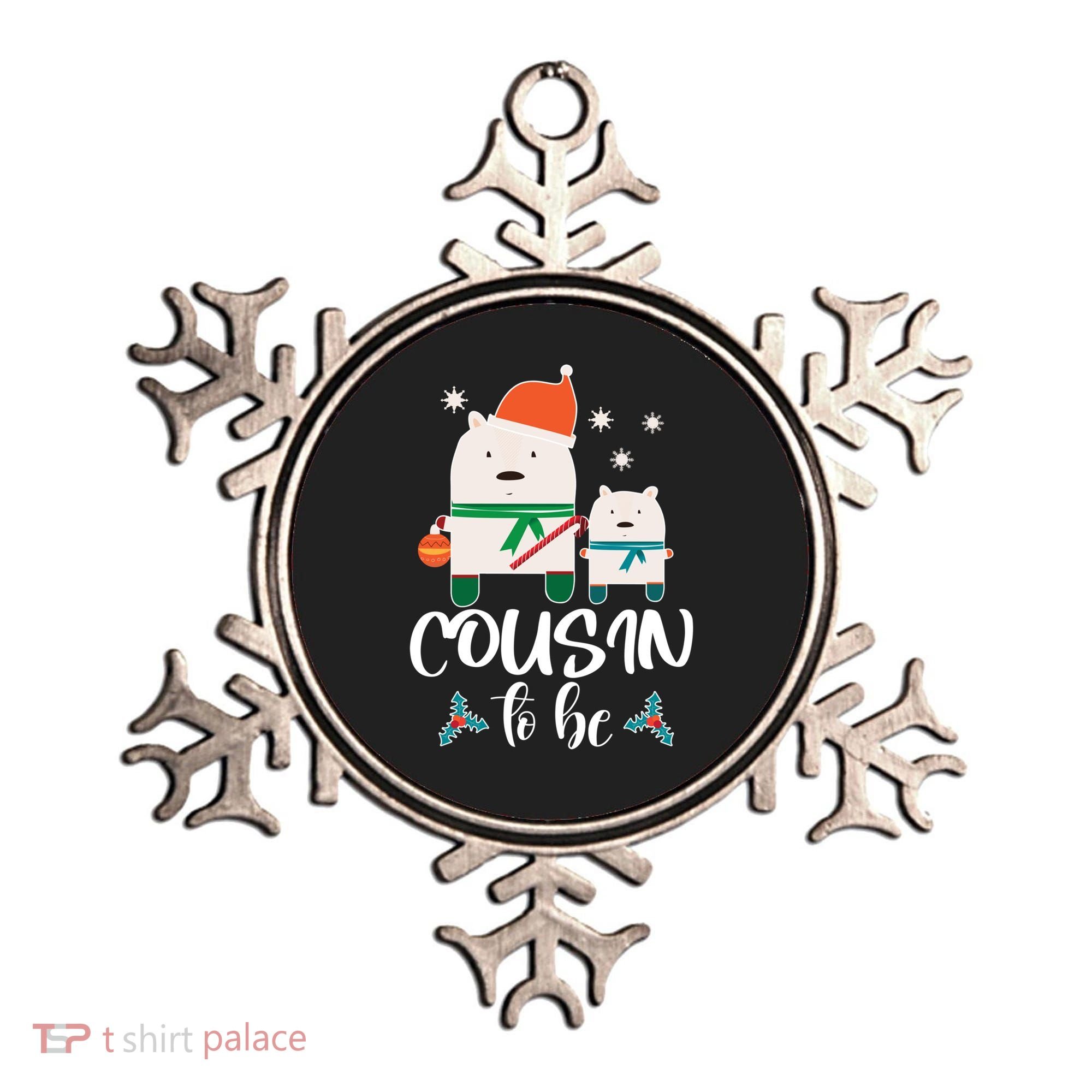 Cousin To Be Polar Bear Christmas Shower Cool Gift Ornament