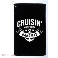 Cruisin Together Bahamas Gift Golf Towel thumb 0