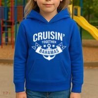 Cruisin Together Bahamas Gift Kids Hoodie thumb 3