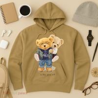 Cute Teddy Bear Lift You Up Hoodie thumb 3