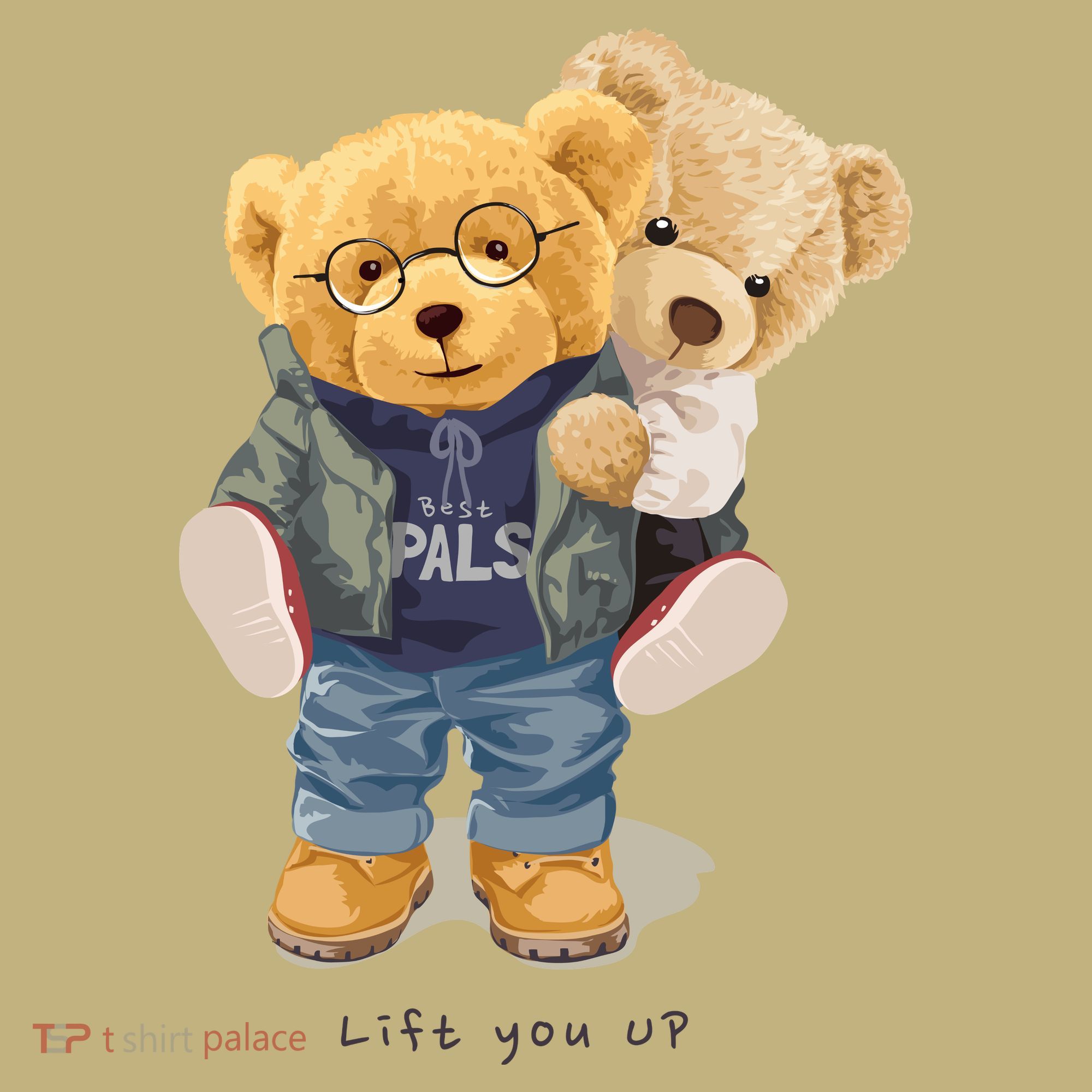 Cute Teddy Bear Lift You Up Sweatshirt