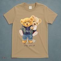 Cute Teddy Bear Lift You Up T-Shirt thumb 5