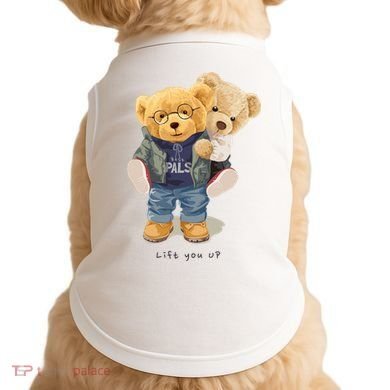 Cute Teddy Bear Lift You Up Doggie Tank