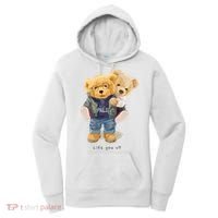 Cute Teddy Bear Lift You Up Women's Hoodie thumb 0