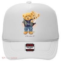 Cute Teddy Bear Lift You Up Hat thumb 0